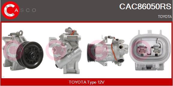 Casco CAC86050RS - Compressor, air conditioning car-mod.net