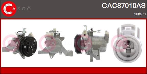 Casco CAC87010AS - Compressor, air conditioning car-mod.net