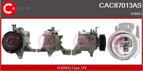 Casco CAC87013AS - Compressor, air conditioning car-mod.net
