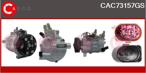 Casco CAC73157GS - Compressor, air conditioning car-mod.net