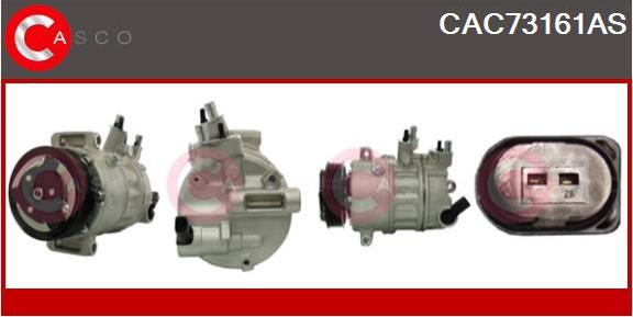 Casco CAC73161AS - Compressor, air conditioning car-mod.net