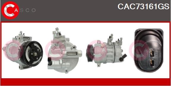 Casco CAC73161GS - Compressor, air conditioning car-mod.net