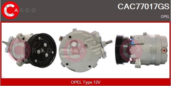 Casco CAC77017GS - Compressor, air conditioning car-mod.net