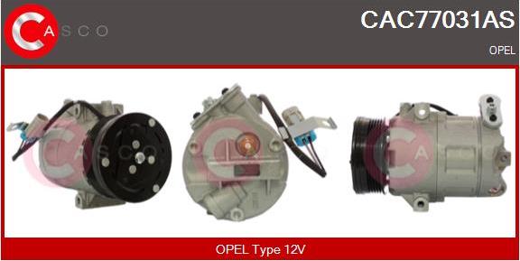 Casco CAC77031AS - Compressor, air conditioning car-mod.net