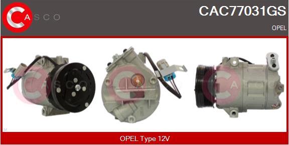 Casco CAC77031GS - Compressor, air conditioning car-mod.net