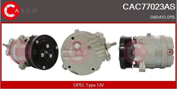 Casco CAC77023AS - Compressor, air conditioning car-mod.net