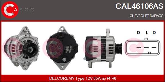 Casco CAL46106AS - Alternator car-mod.net