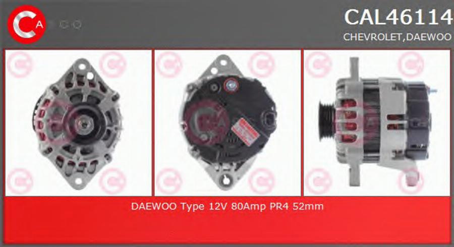 Casco CAL46114 - Alternator car-mod.net