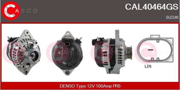 Casco CAL40464GS - Alternator car-mod.net