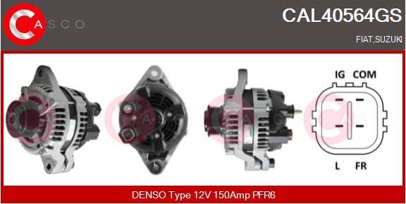 Casco CAL40564GS - Alternator car-mod.net