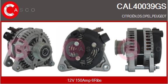 Casco CAL40039GS - Alternator car-mod.net