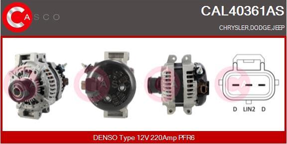 Casco CAL40361AS - Alternator car-mod.net
