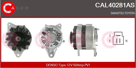 Casco CAL40281AS - Alternator car-mod.net