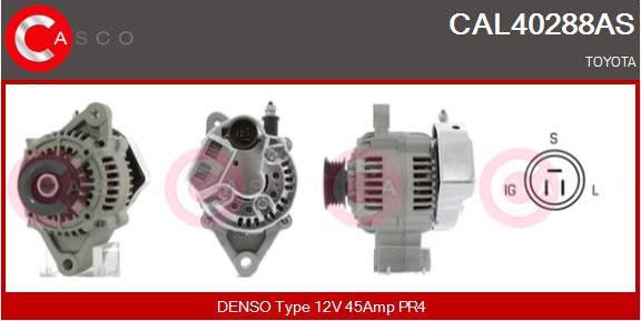 Casco CAL40288AS - Alternator car-mod.net