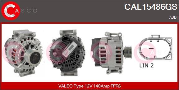 Casco CAL15486GS - Alternator car-mod.net