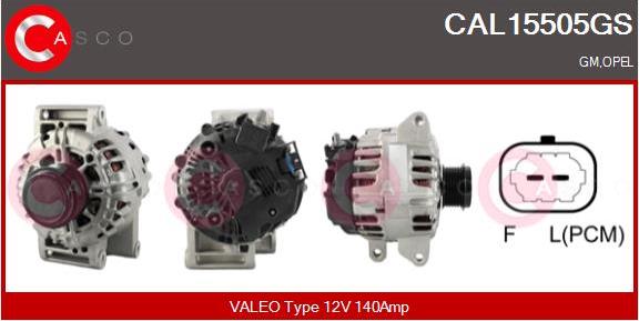 Casco CAL15505GS - Alternator car-mod.net
