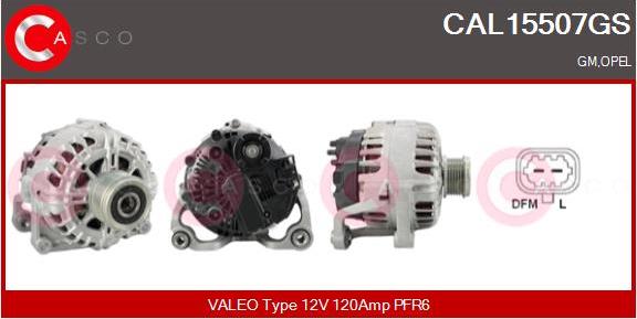 Casco CAL15507GS - Alternator car-mod.net
