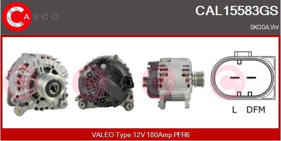Casco CAL15583GS - Alternator car-mod.net