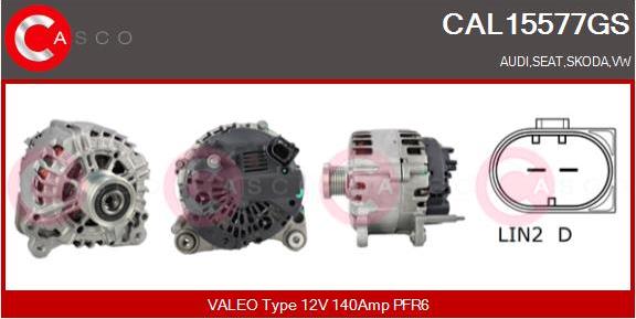 Casco CAL15577GS - Alternator car-mod.net