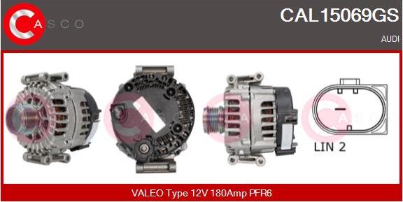 Casco CAL15069GS - Alternator car-mod.net