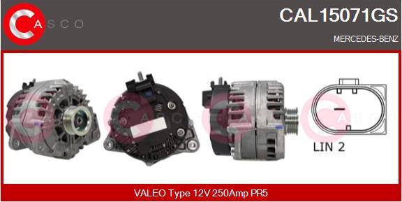 Casco CAL15071GS - Alternator car-mod.net