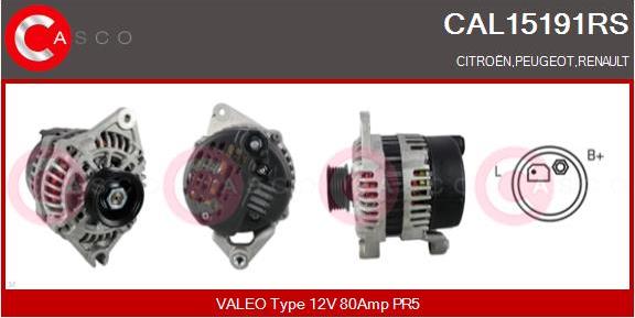 Casco CAL15191RS - Alternator car-mod.net