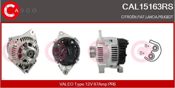 Casco CAL15163RS - Alternator car-mod.net