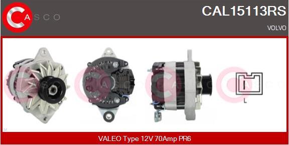 Casco CAL15113RS - Alternator car-mod.net