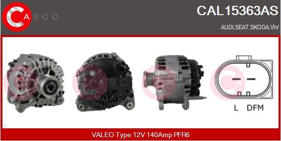 Casco CAL15363AS - Alternator car-mod.net
