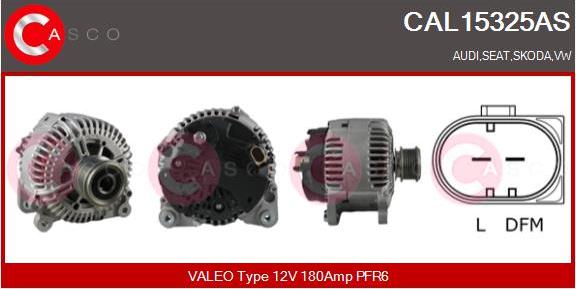 Casco CAL15325AS - Alternator car-mod.net