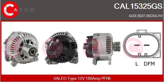 Casco CAL15325GS - Alternator car-mod.net