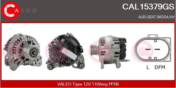 Casco CAL15379GS - Alternator car-mod.net