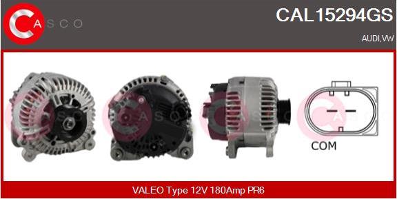 Casco CAL15294GS - Alternator car-mod.net