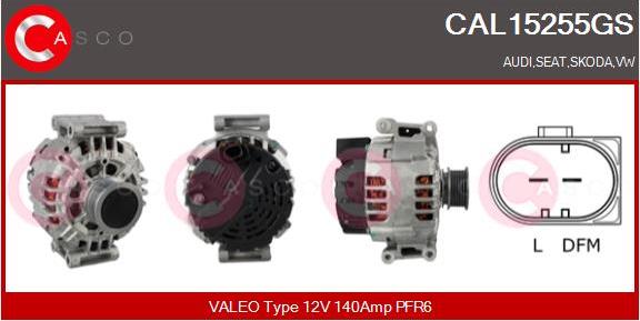 Casco CAL15255GS - Alternator car-mod.net