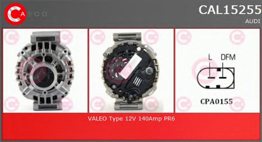Casco CAL15255 - Alternator car-mod.net