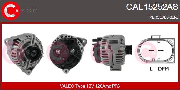 Casco CAL15252AS - Alternator car-mod.net