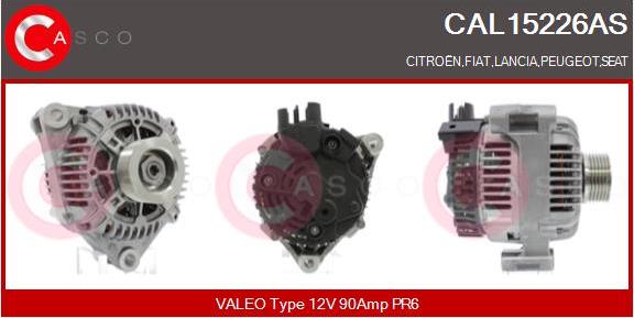 Casco CAL15226AS - Alternator car-mod.net