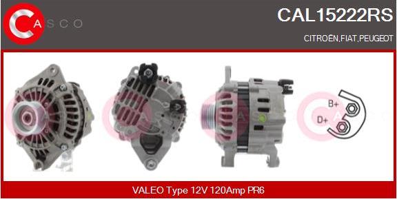 Casco CAL15222RS - Alternator car-mod.net