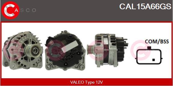 Casco CAL15A66GS - Alternator car-mod.net