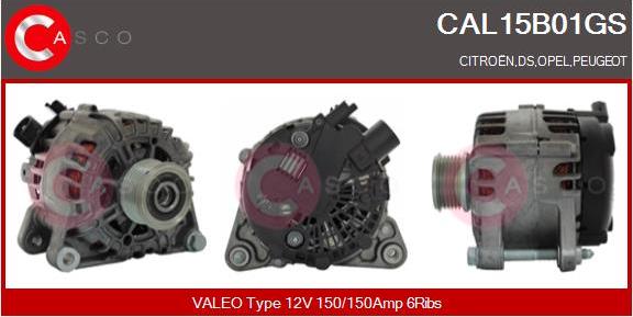 Casco CAL15B01GS - Alternator car-mod.net