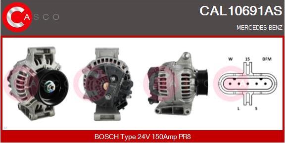 Casco CAL10691AS - Alternator car-mod.net