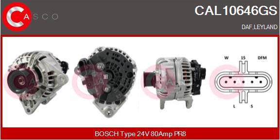Casco CAL10646GS - Alternator car-mod.net