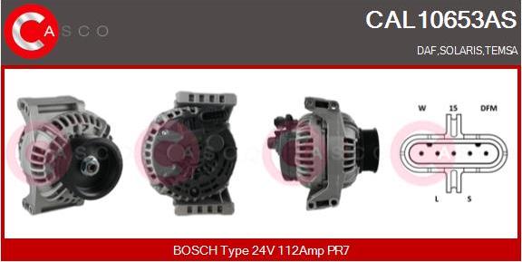 Casco CAL10653AS - Alternator car-mod.net