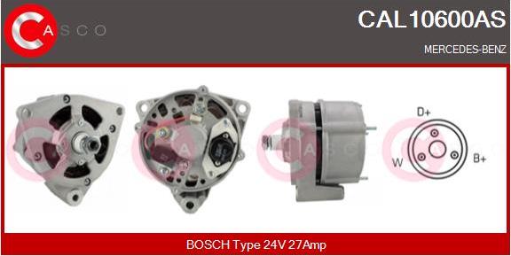 Casco CAL10600AS - Alternator car-mod.net