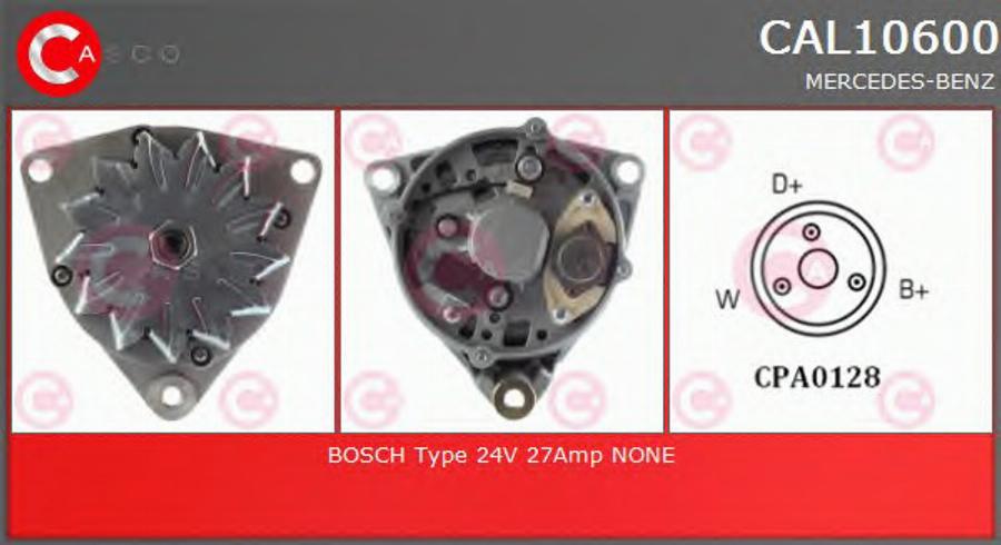 Casco CAL10600 - Alternator car-mod.net