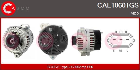 Casco CAL10601GS - Alternator car-mod.net