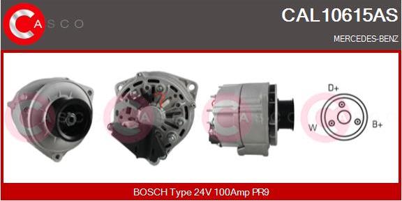 Casco CAL10615AS - Alternator car-mod.net