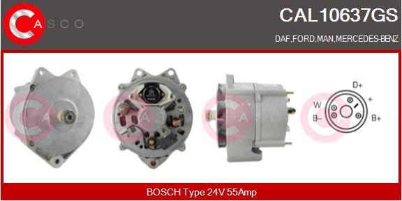 Casco CAL10637GS - Alternator car-mod.net