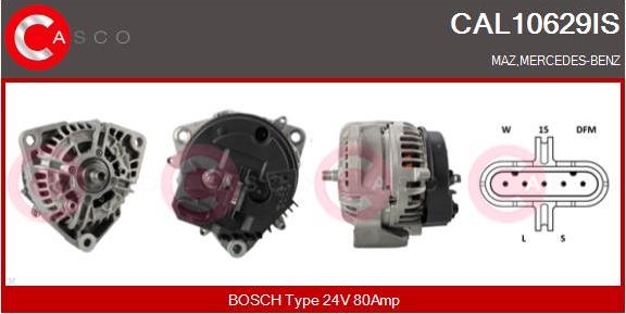 Casco CAL10629IS - Alternator car-mod.net