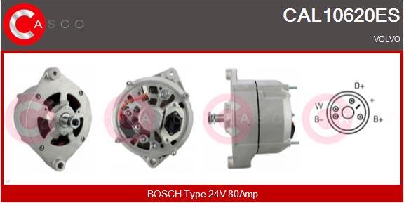 Casco CAL10620ES - Alternator car-mod.net